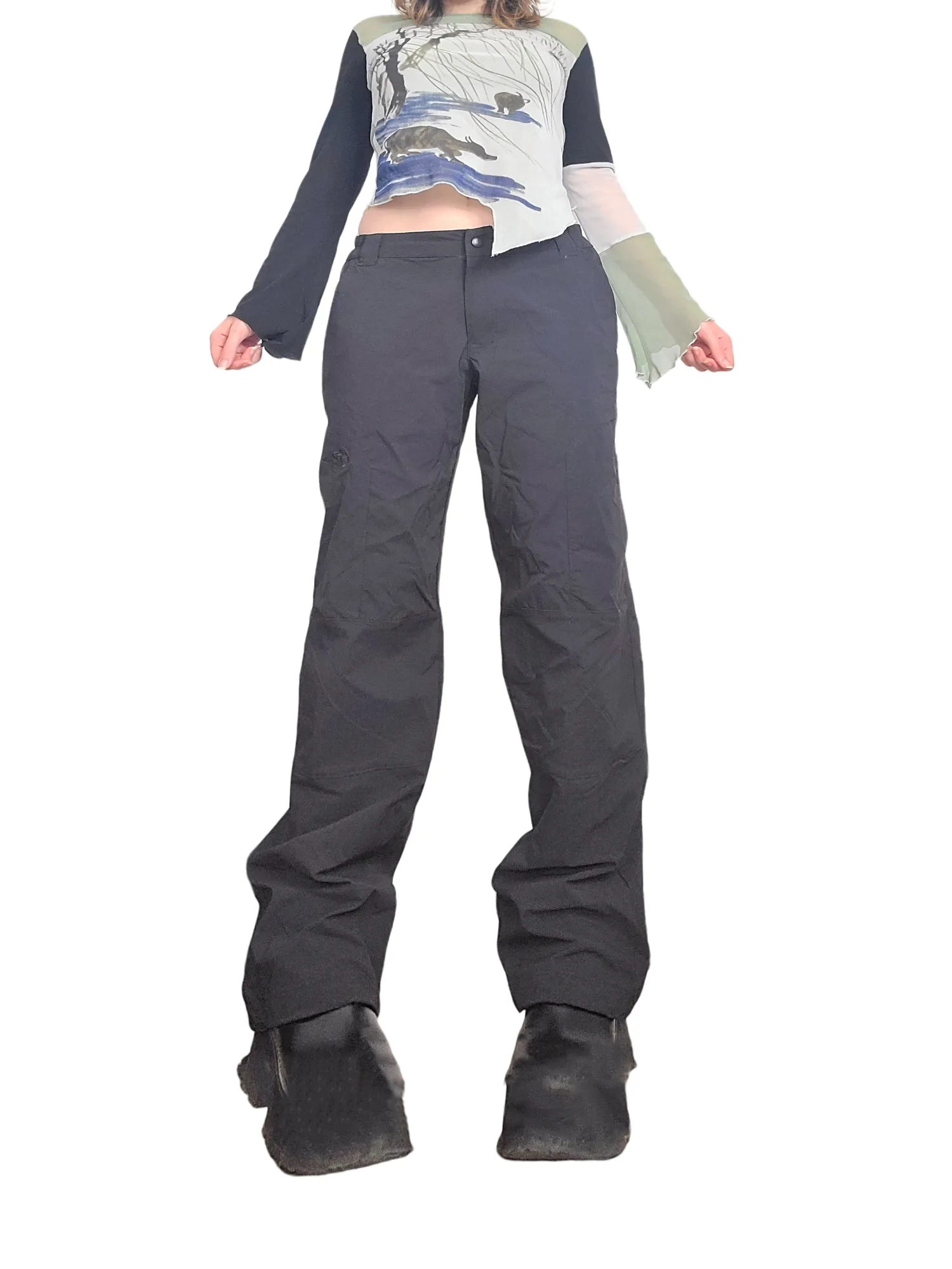 Neutral gorpcore pantalon