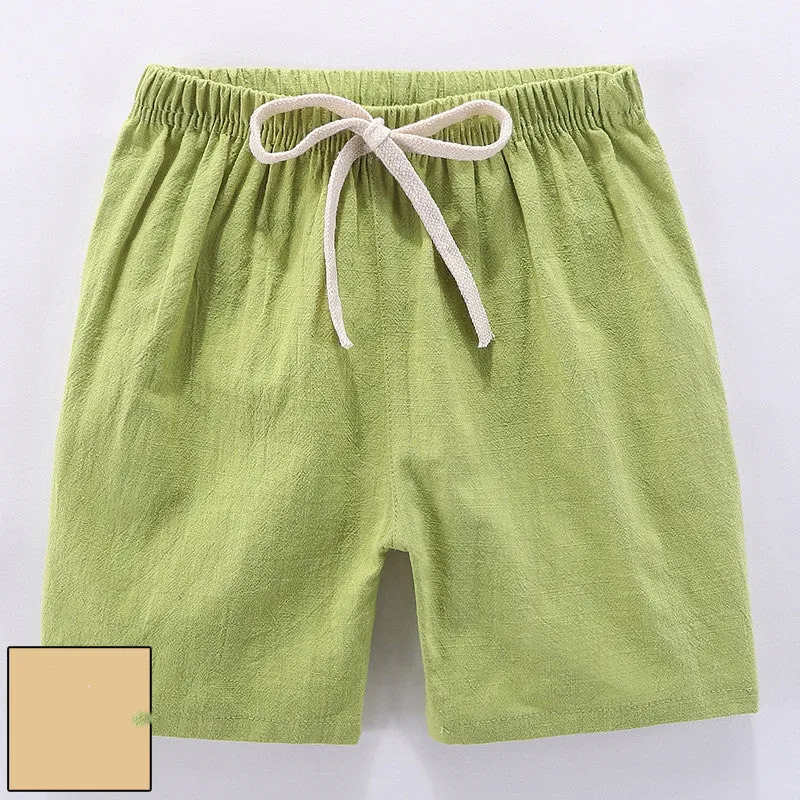 New Summer Children's Shorts Thin Five-Point Pants