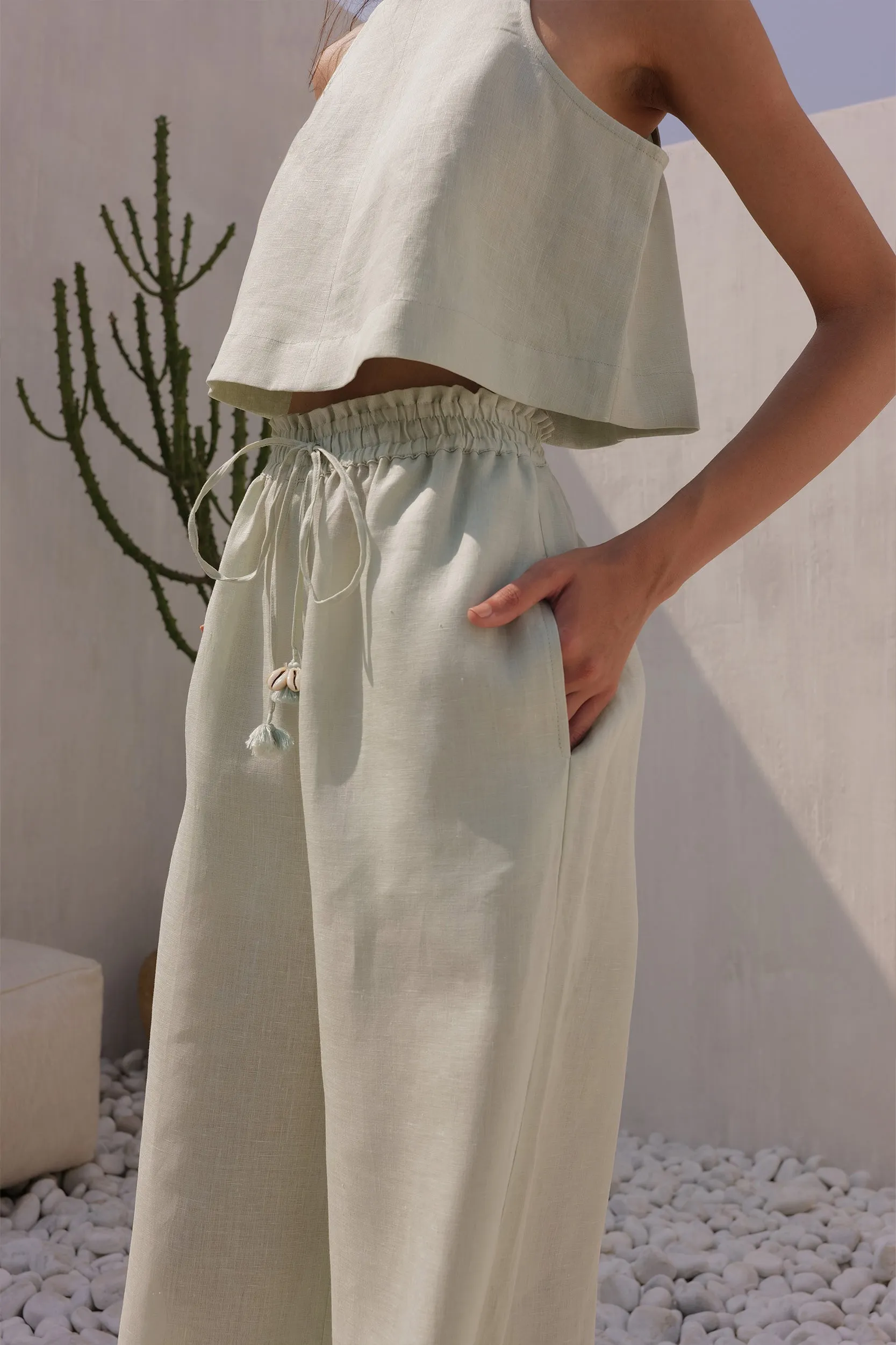 Nicobar Top (Mint) & Malta Pants (Mint)