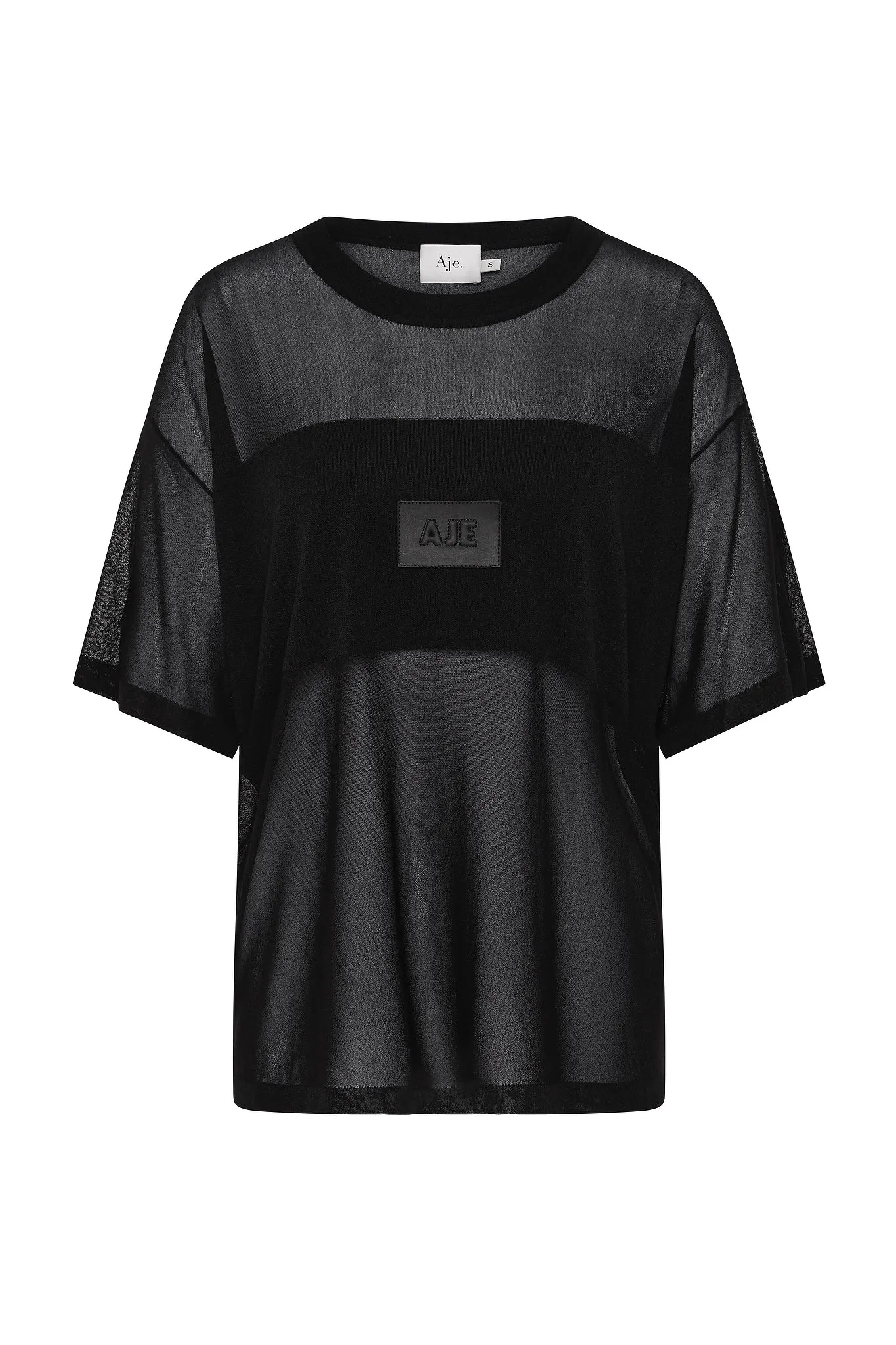 Noir Logo Knit Tee
