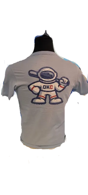 OKC Comets Backer Astro Light Blue Tee