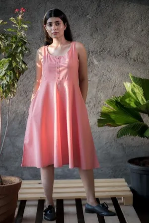 Old Peony Skater Dress