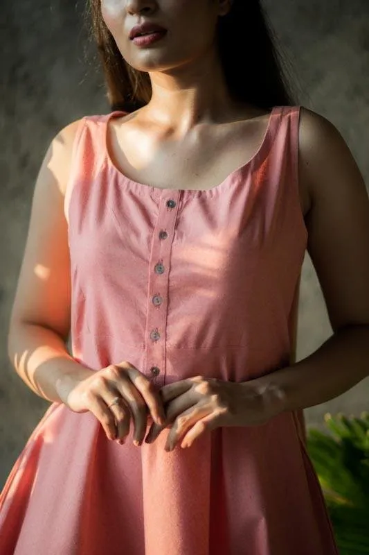 Old Peony Skater Dress