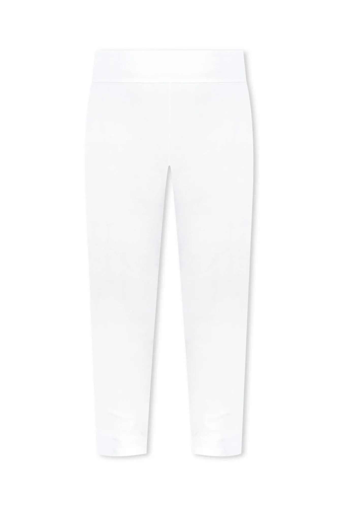 Olympia White Straight 7/8 Pants
