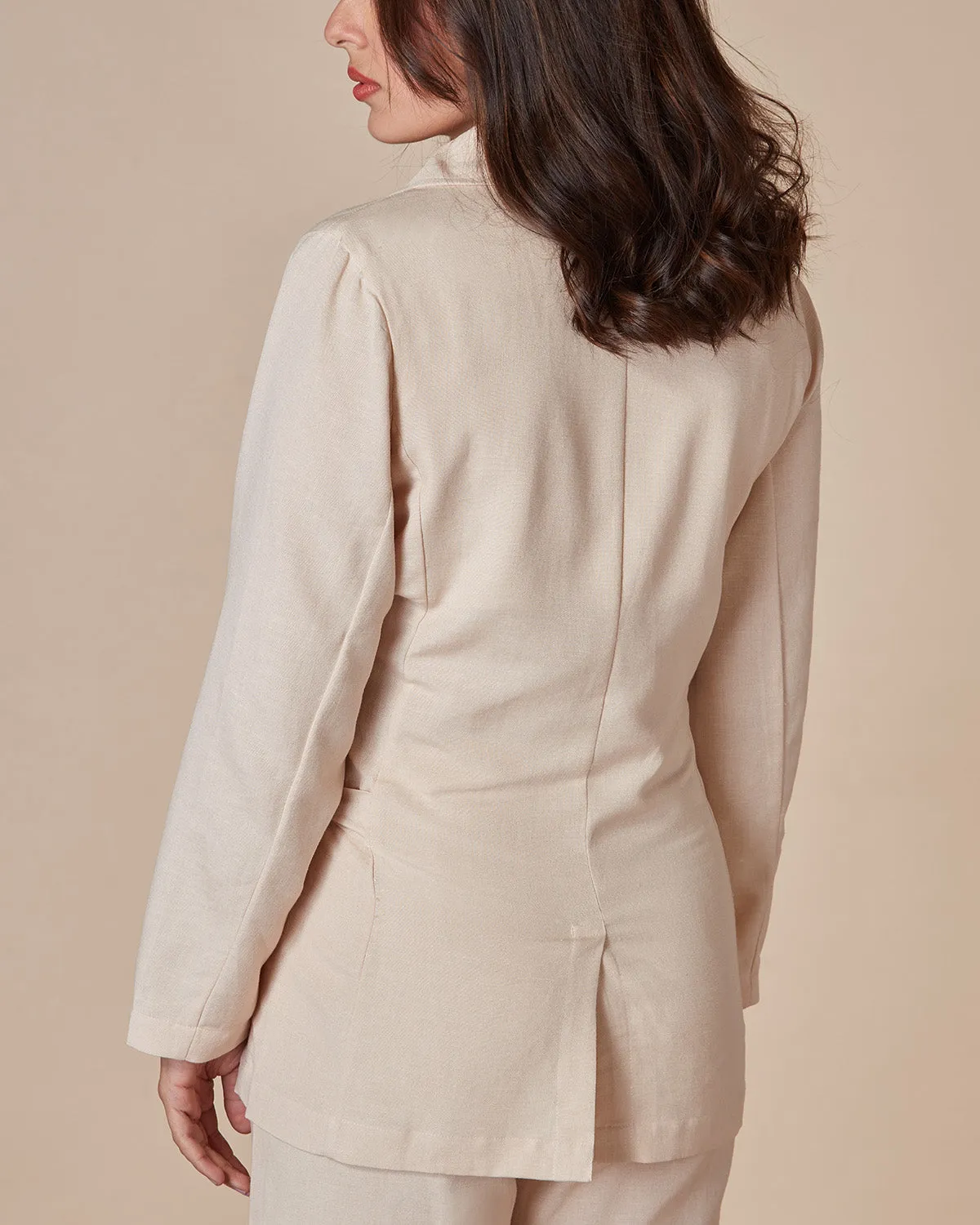 On Your Side Wrap Blazer