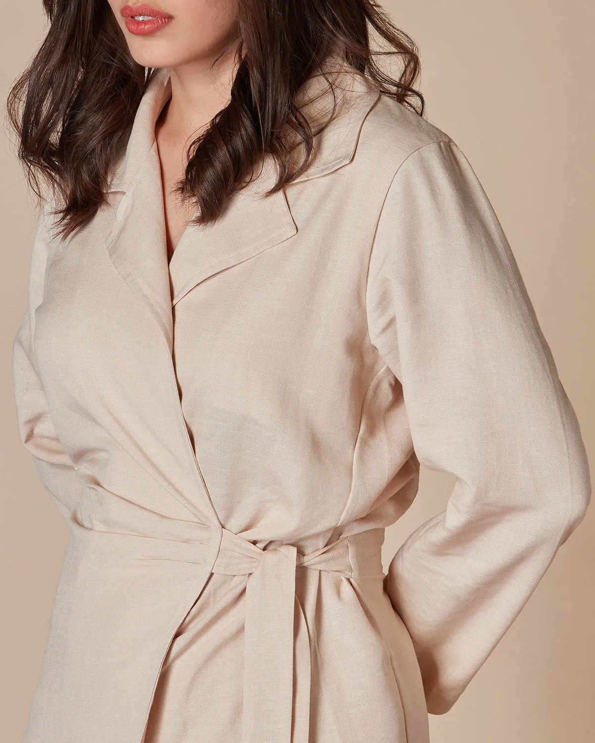 On Your Side Wrap Blazer