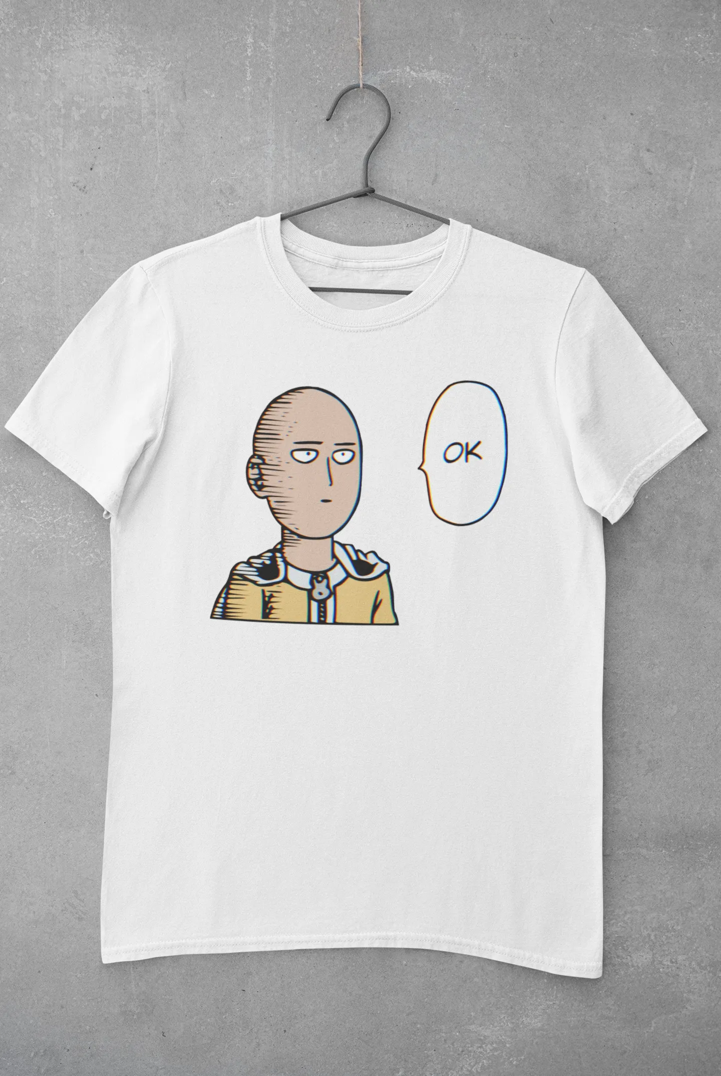 One Punch Man OK. - Heavy Cotton Tee