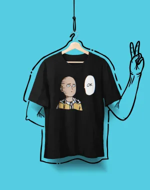 One Punch Man OK. - Heavy Cotton Tee