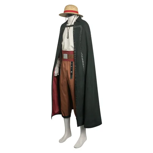 OP Red Hair Shanks Cosplay Costume