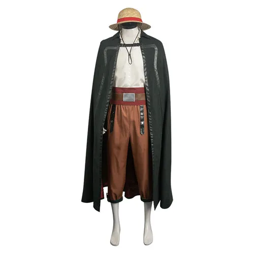 OP Red Hair Shanks Cosplay Costume