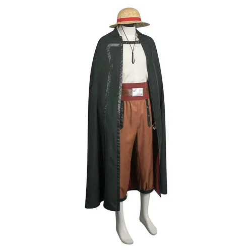 OP Red Hair Shanks Cosplay Costume