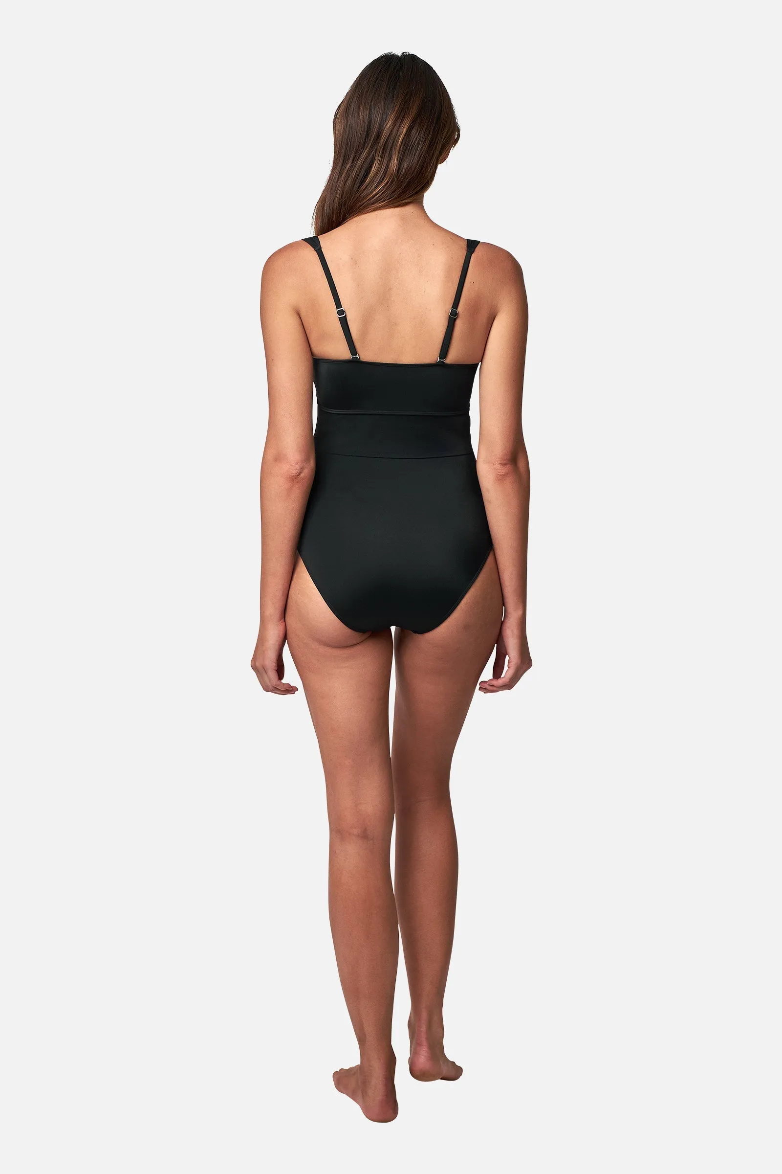 Original Bustier Balconette One Piece BLACK