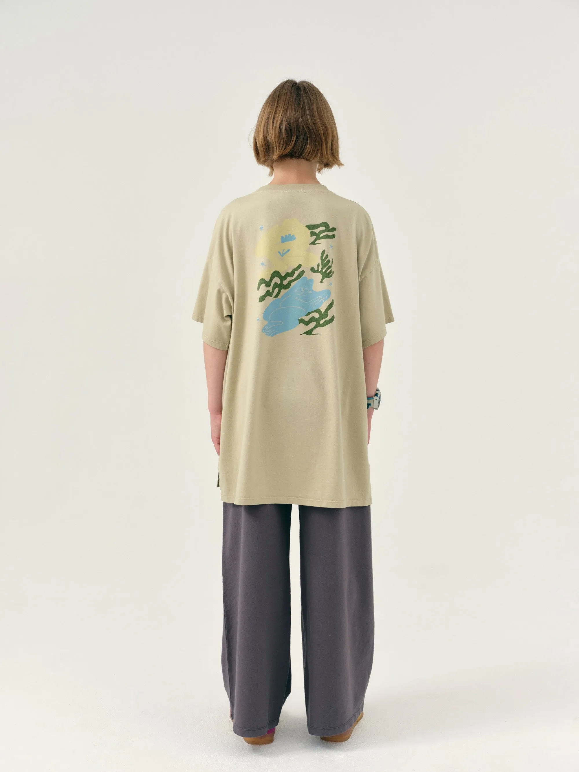 Oversized Tee - Putty