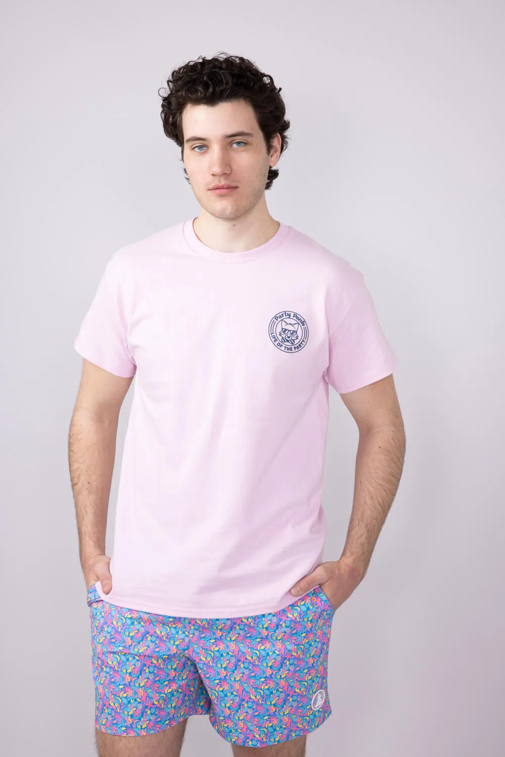 Party Pants Sippin’ T-Shirt for Men in Pink | P12518088-PINK