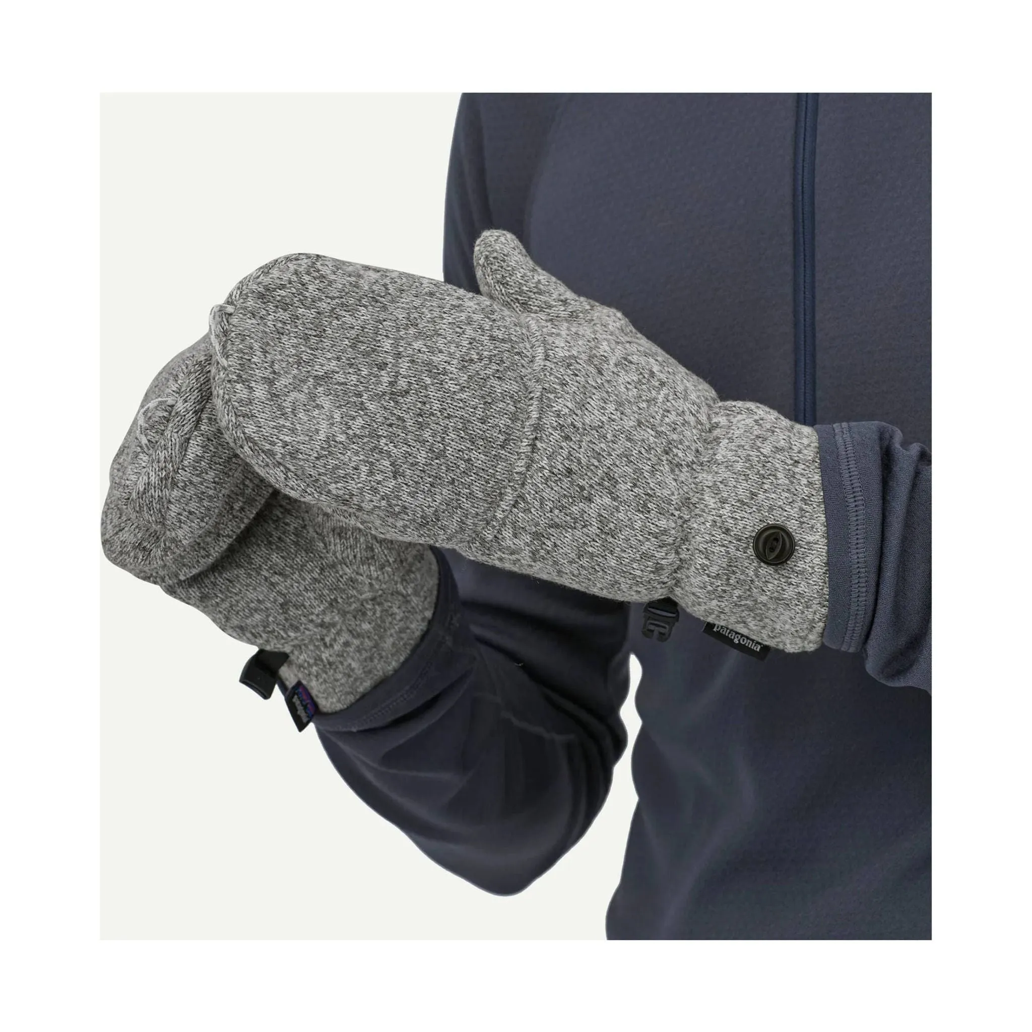 Patagonia Better Sweater Fleece Gloves - Birch White