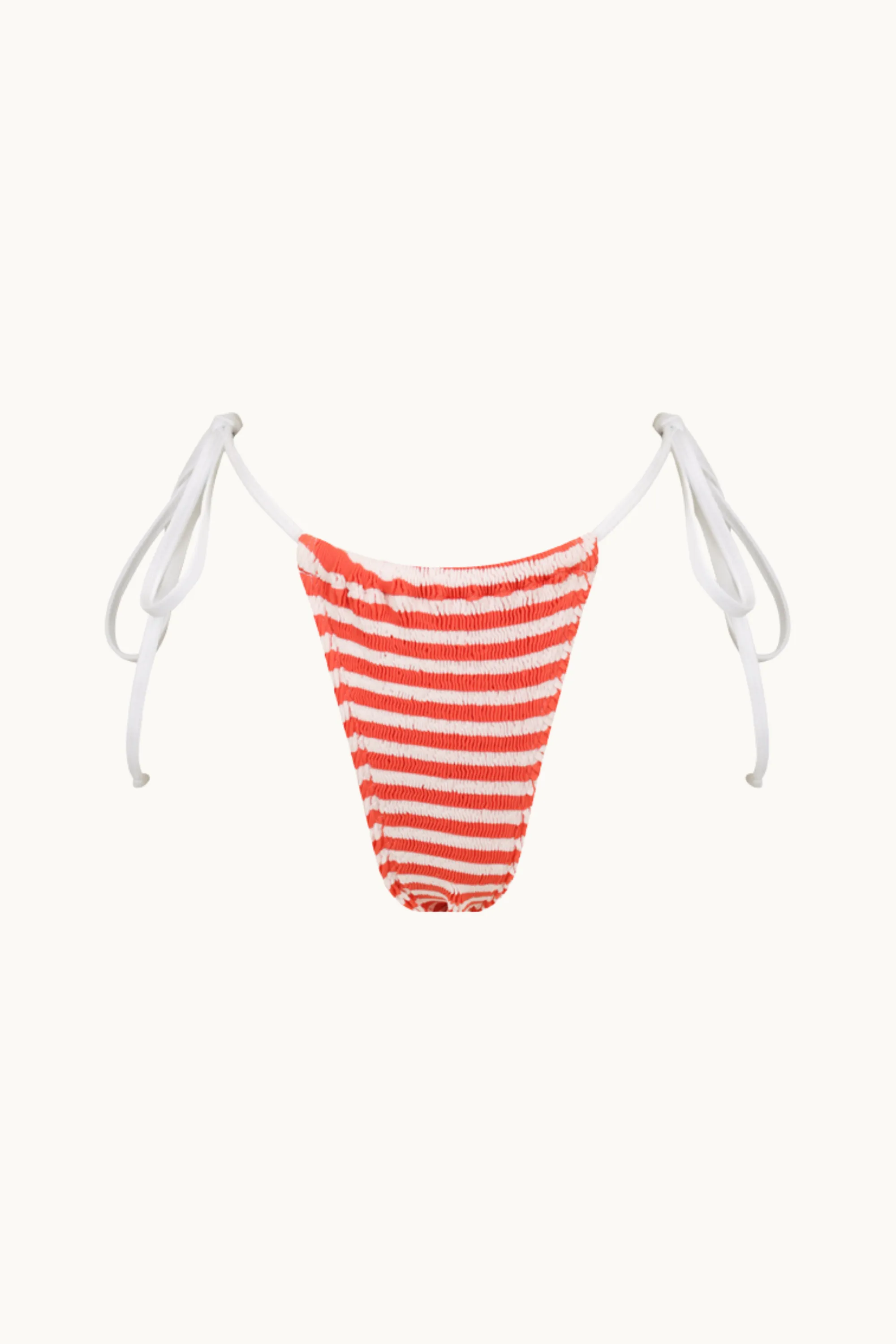 PENINSULA BRIEFS CORAL AND SUNSHINE STRIPE