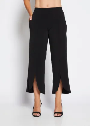 Philosophy Australia - 7/8 Split Pant Black - PETAL