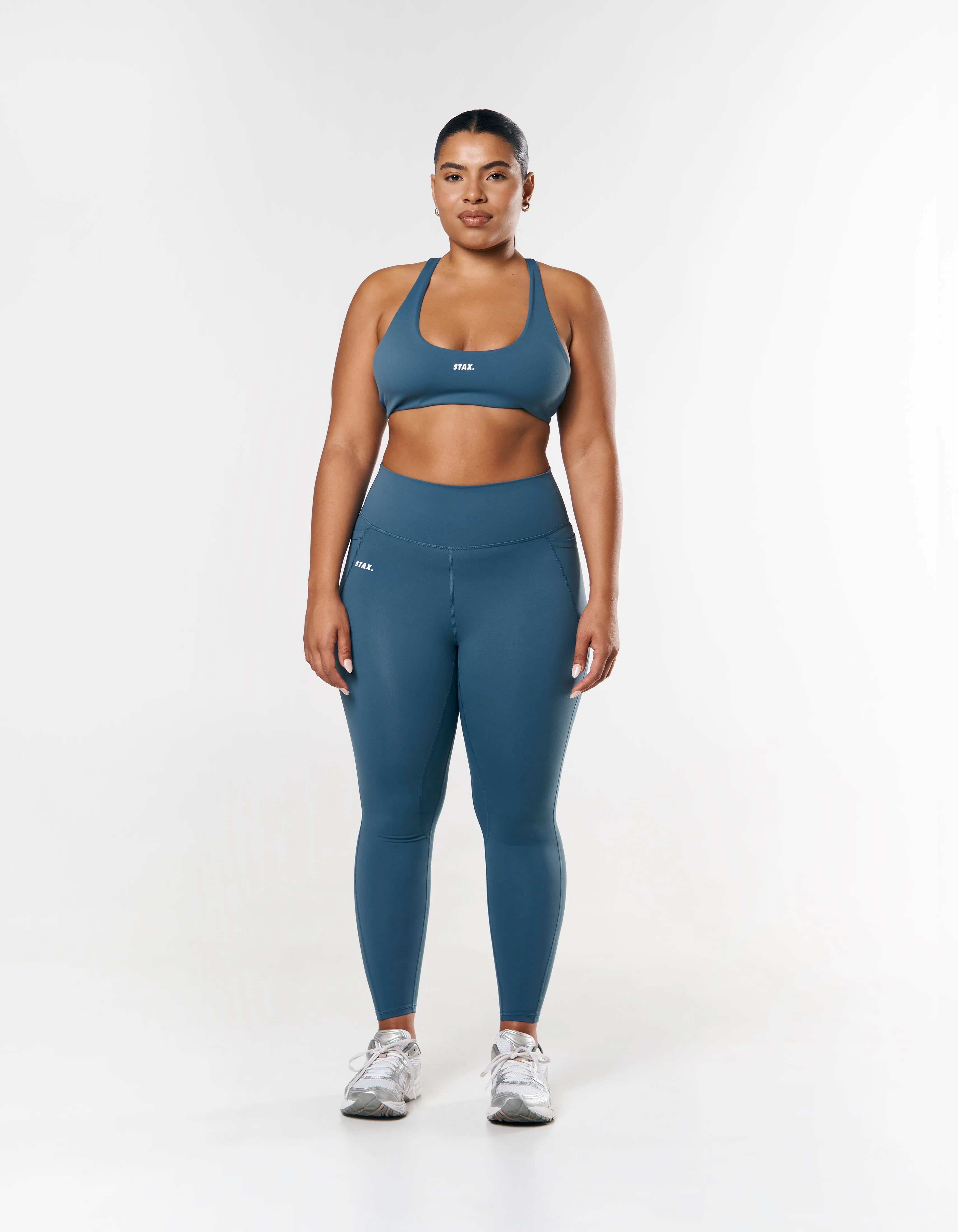 Phone Pocket Full Length Tights NANDEX ™ - Dark Blue