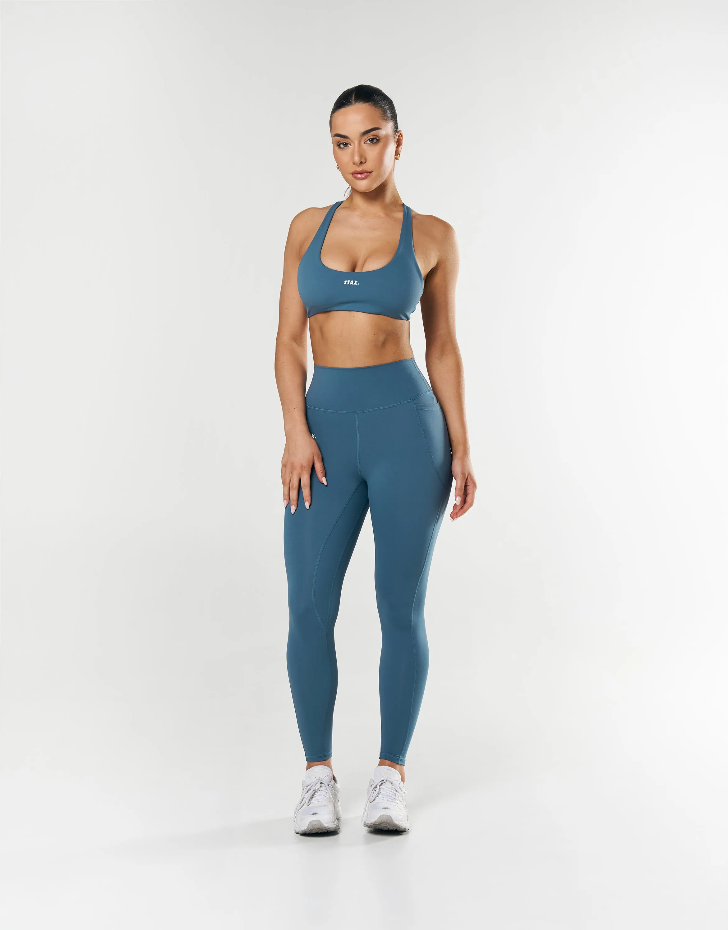 Phone Pocket Full Length Tights NANDEX ™ - Dark Blue