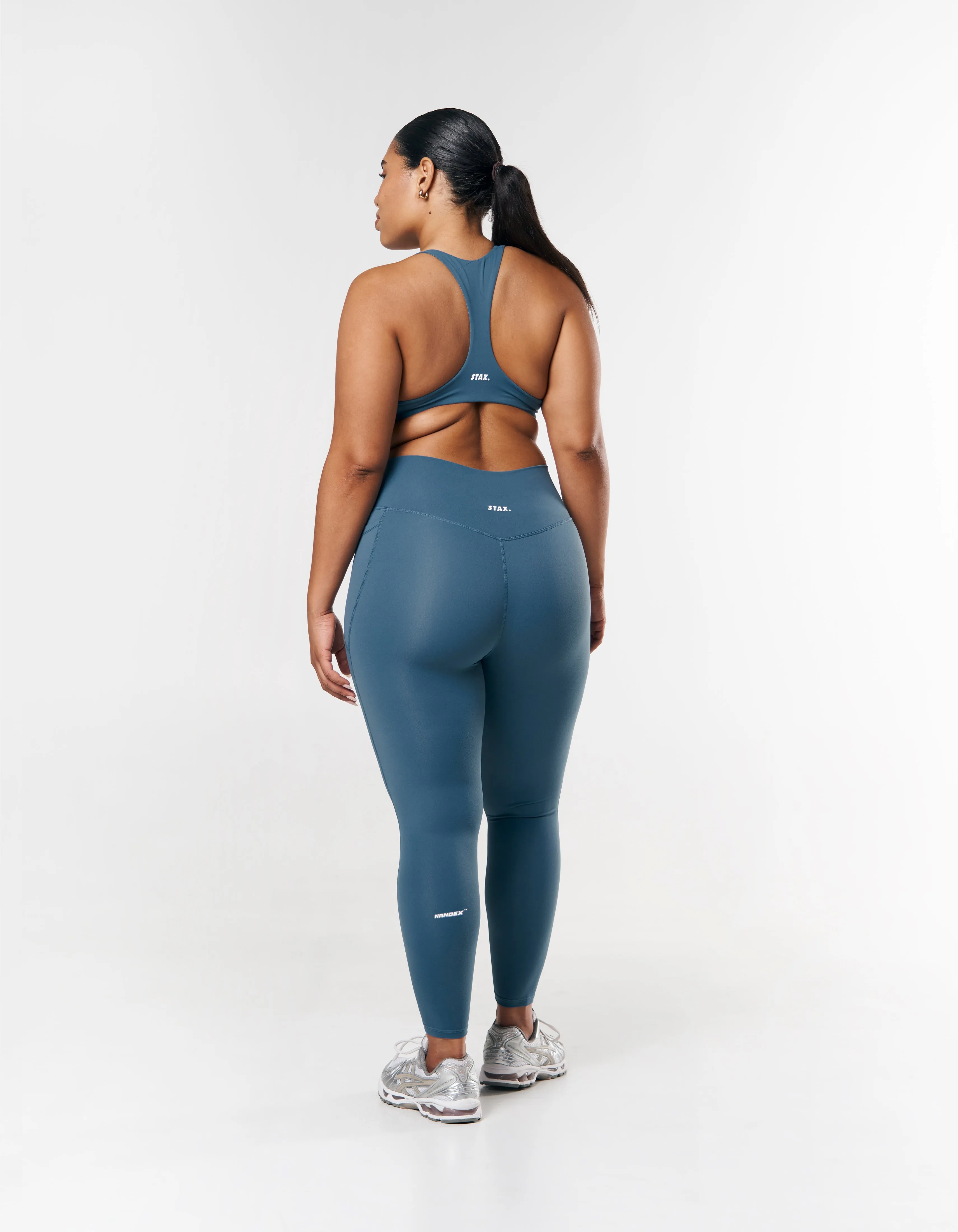 Phone Pocket Full Length Tights NANDEX ™ - Dark Blue
