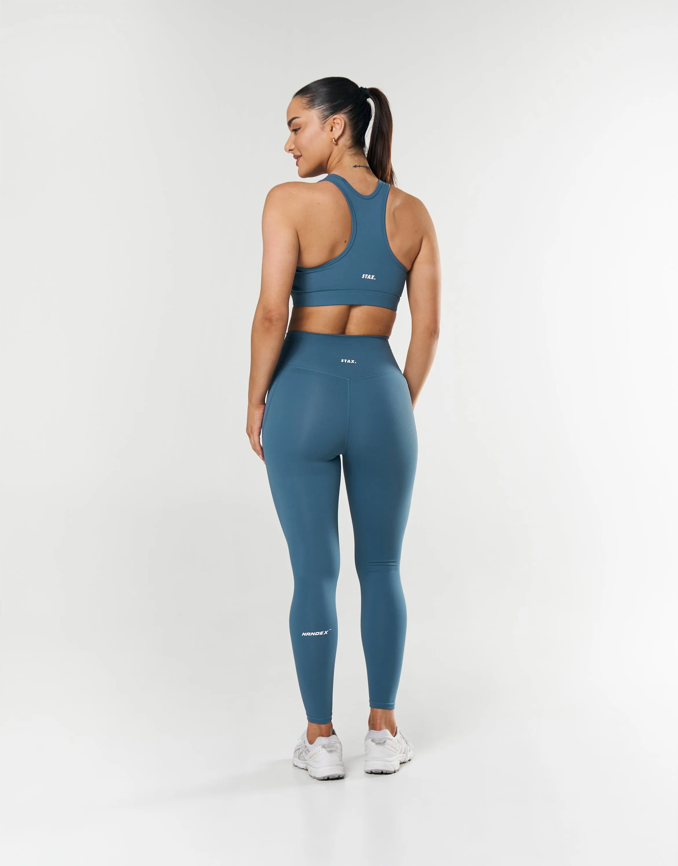 Phone Pocket Full Length Tights NANDEX ™ - Dark Blue