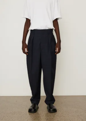 Pleated Tapered Pants