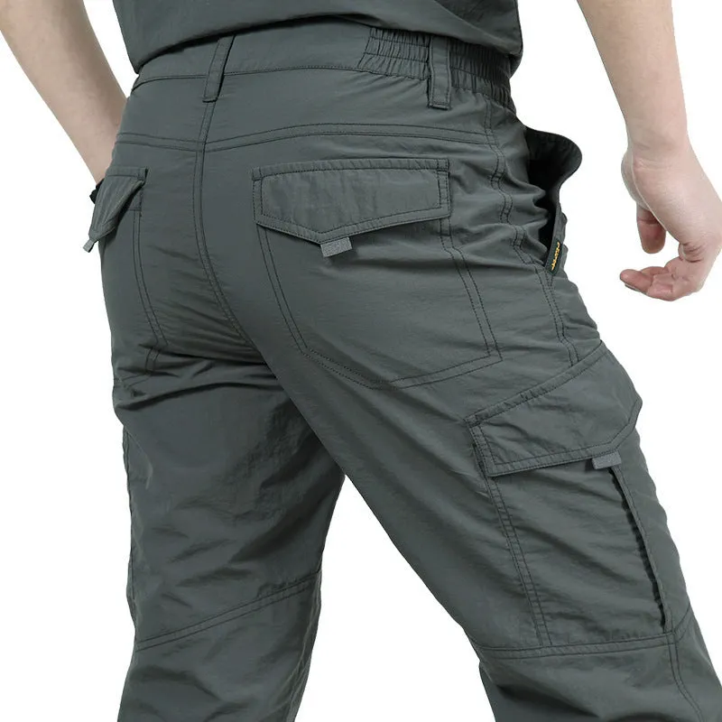 Plus Size Loose Cargo Pants