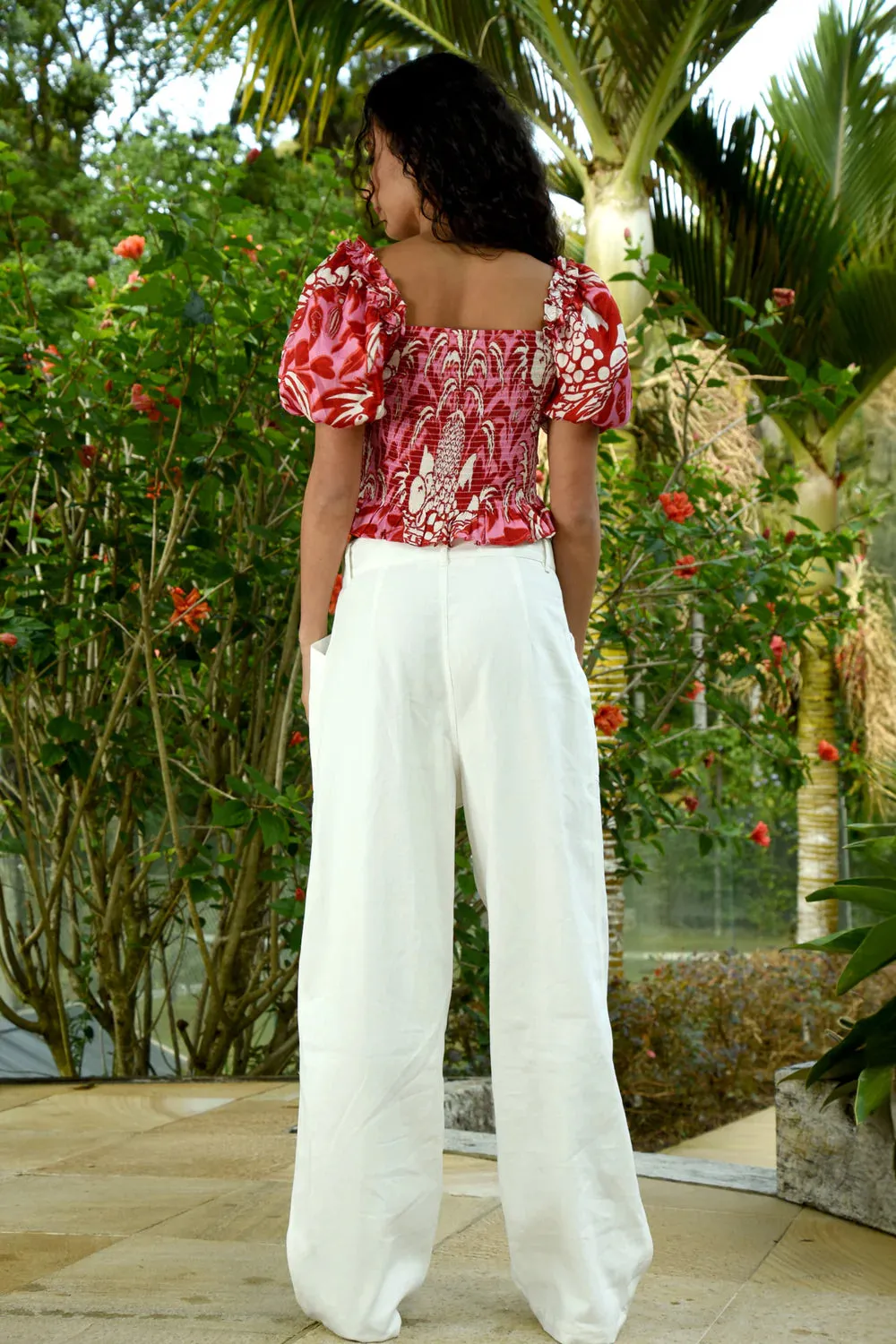 Pocket Rocker Trouser - Ivory