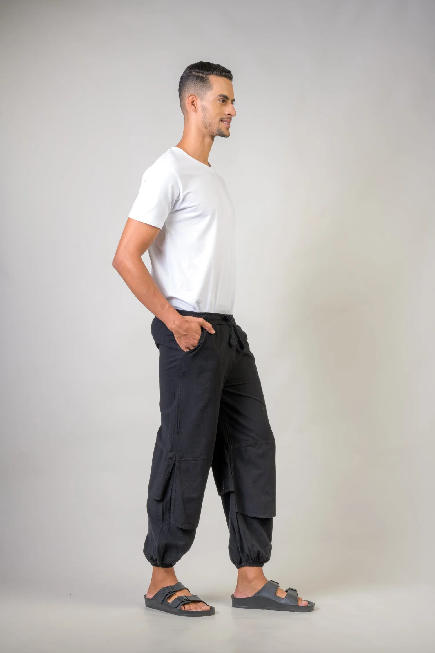 Pocketed Harem Pants