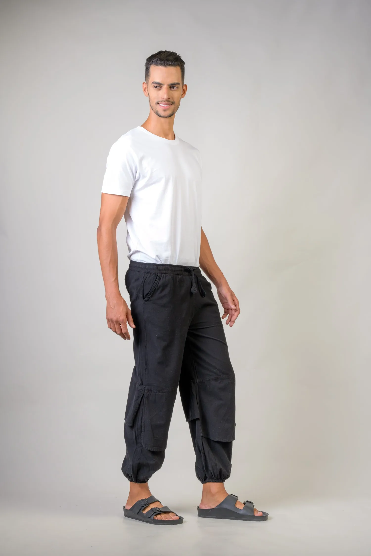 Pocketed Harem Pants