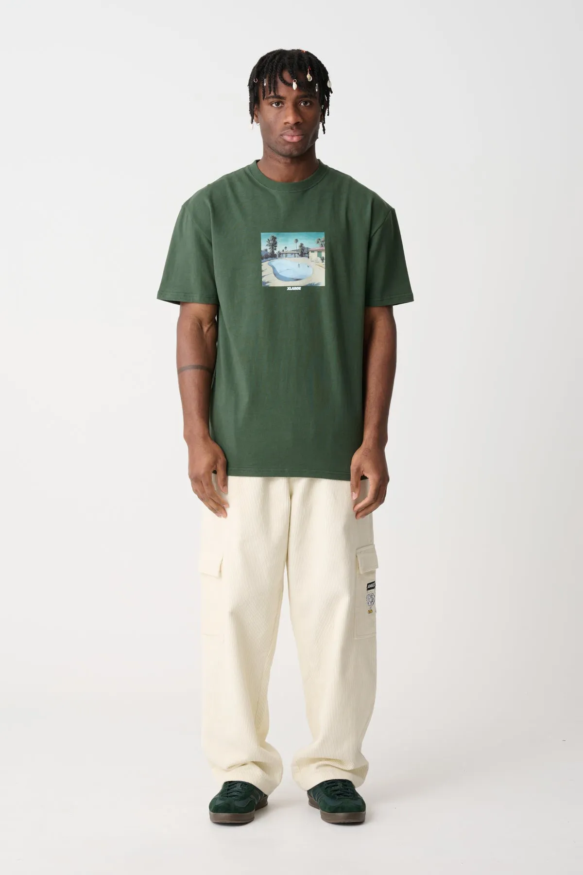 POOL SS TEE - Forest Green