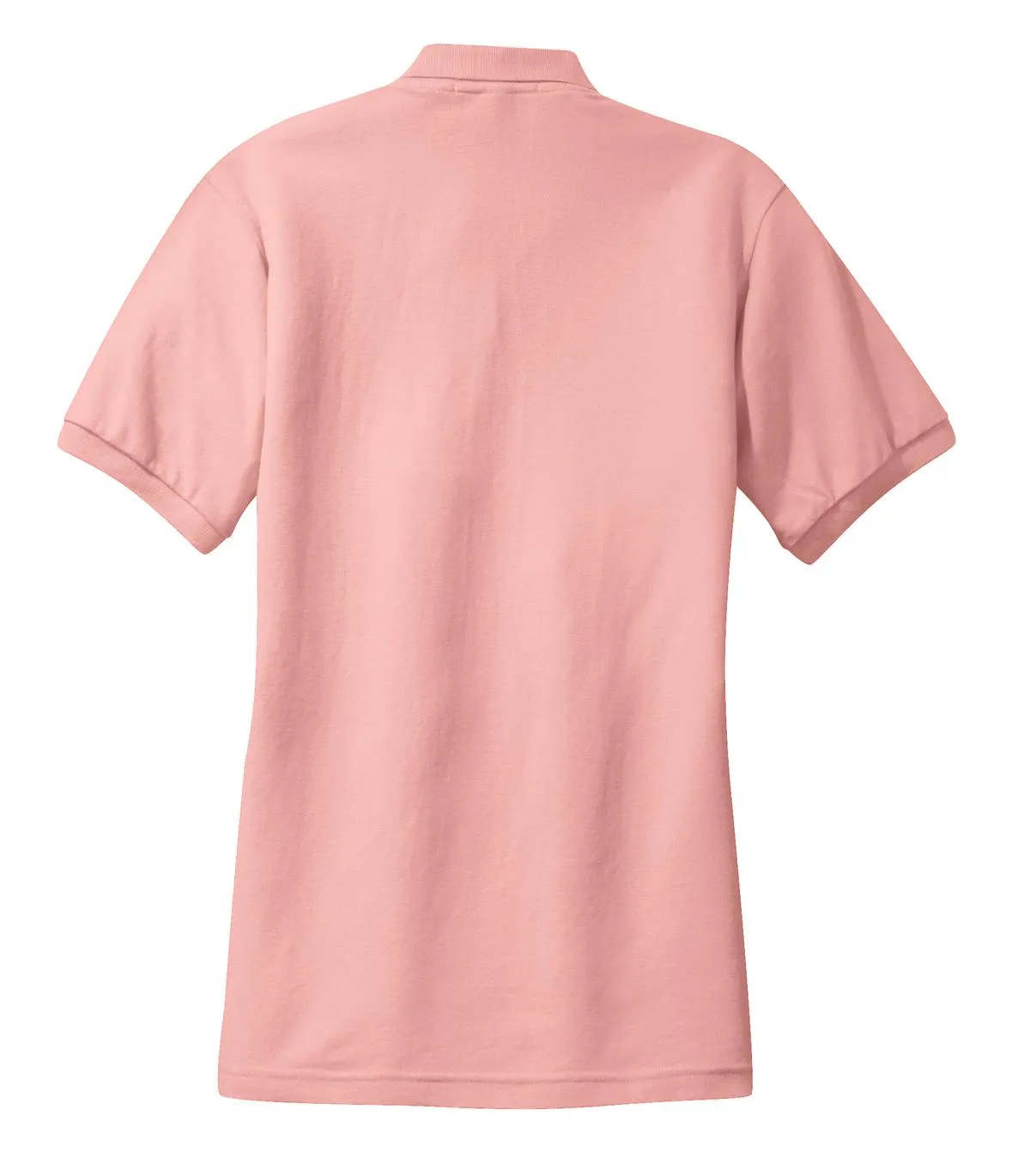 Port Authority Women's Silk Touch Polo.  L500 Light Pink