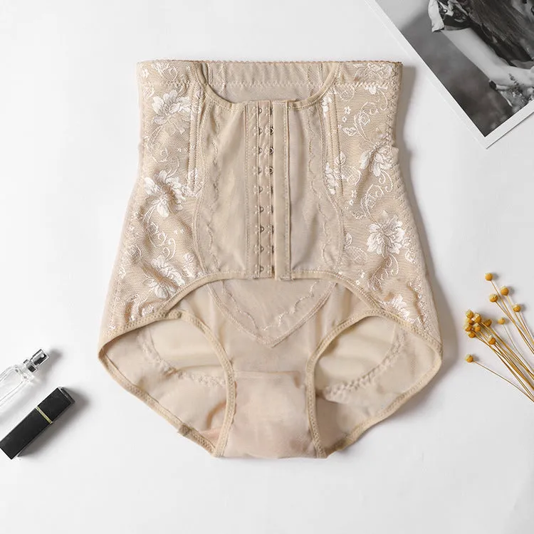 Postpartum High Waist Belly Shaping Panties Breasted Waist Girdle Shaping Pants
