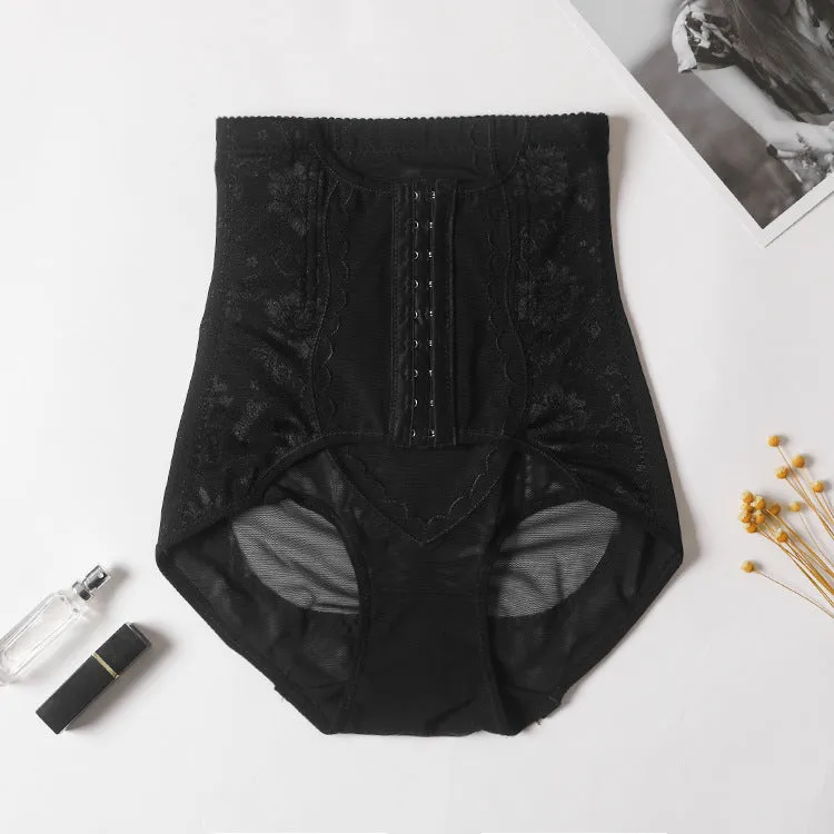 Postpartum High Waist Belly Shaping Panties Breasted Waist Girdle Shaping Pants