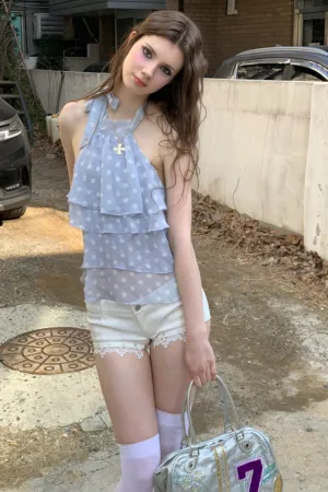 [Pre-sale] Breezy Dot Halter Top