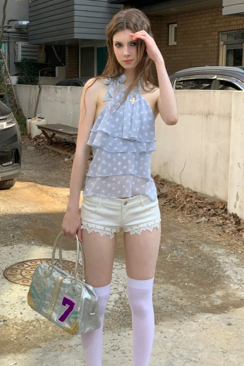 [Pre-sale] Breezy Dot Halter Top