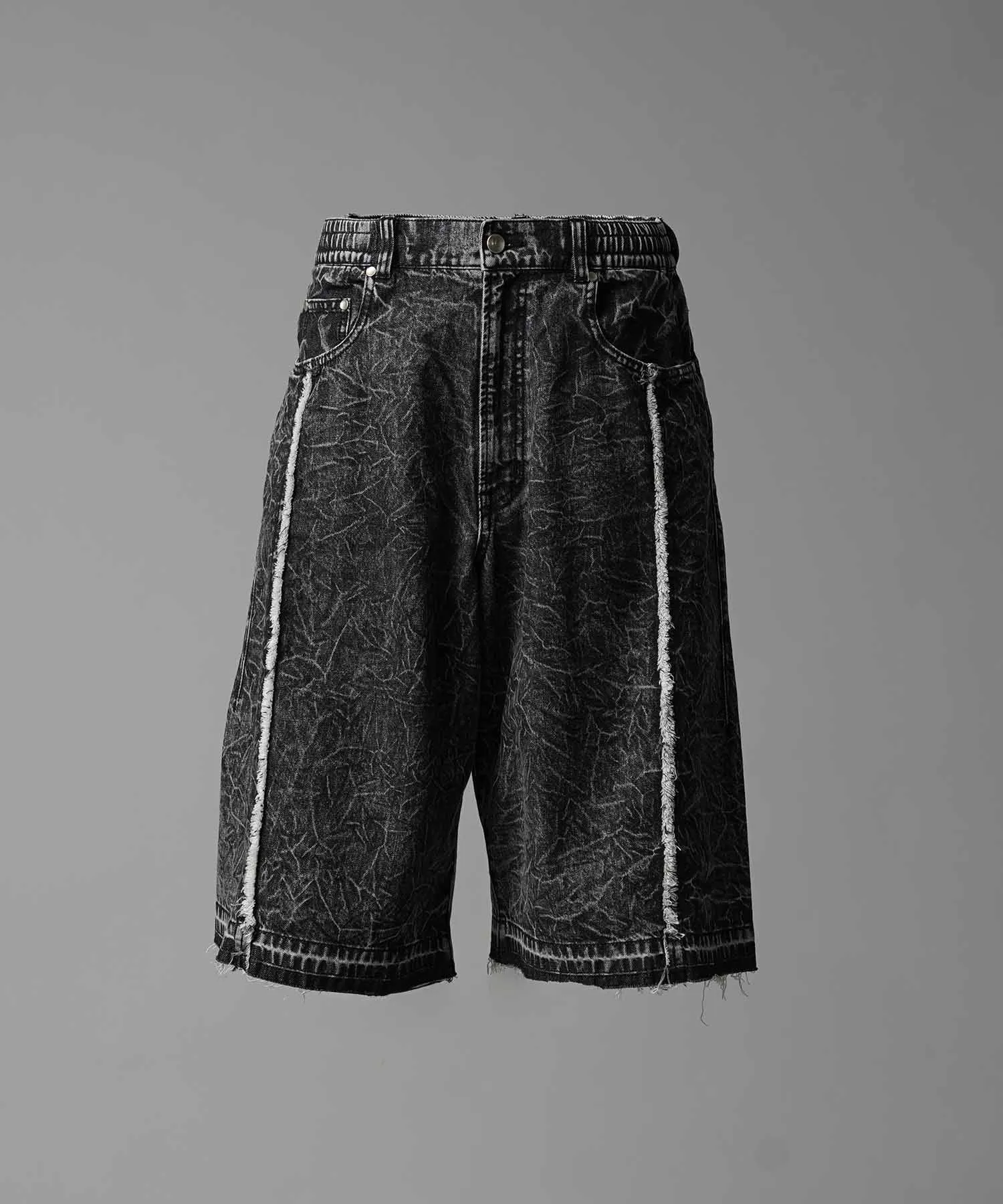 Prime-Wide Denim Shorts