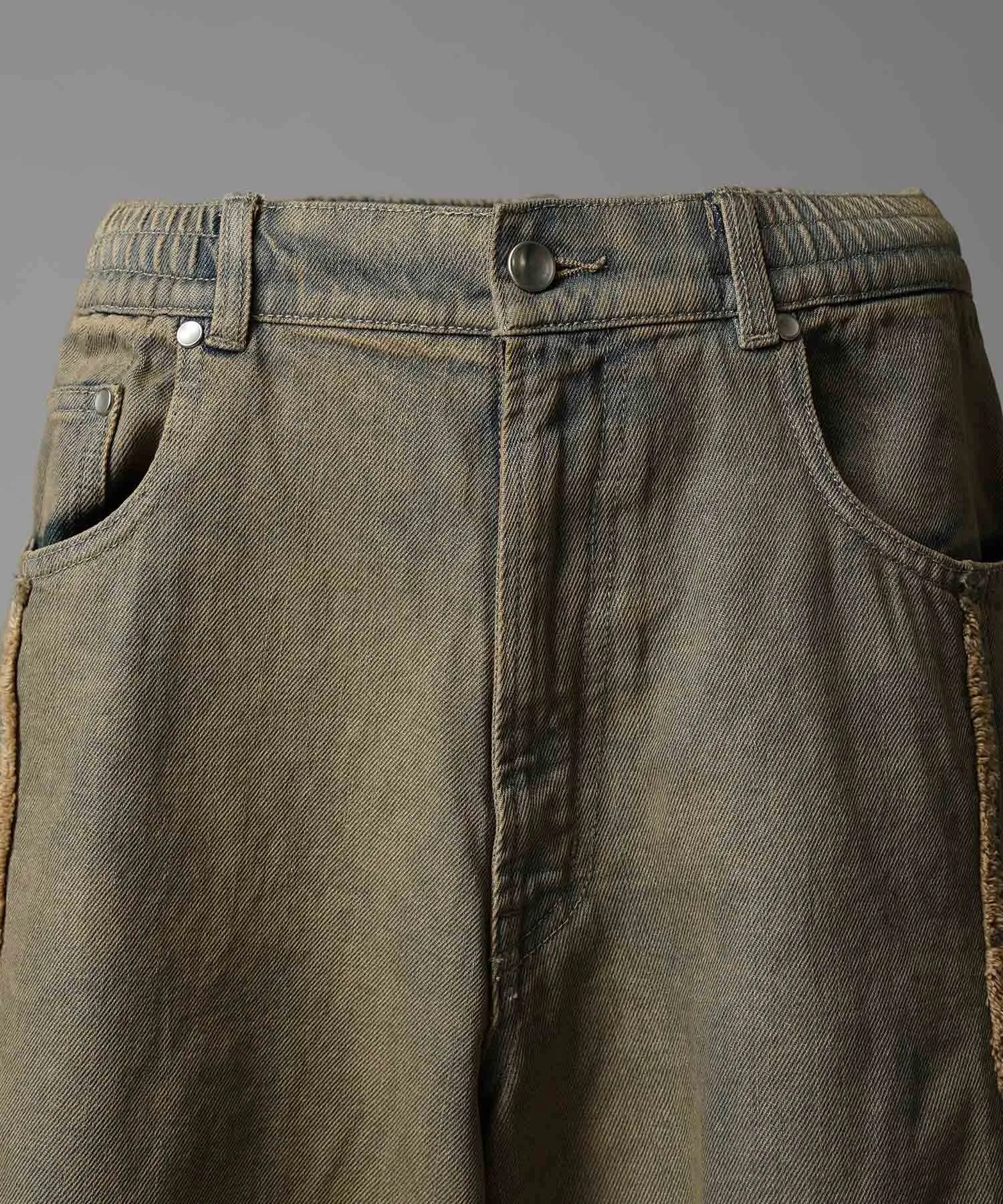 Prime-Wide Denim Shorts