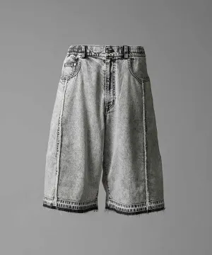 Prime-Wide Denim Shorts
