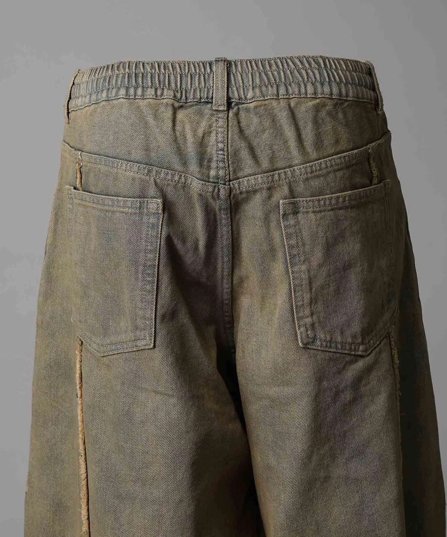 Prime-Wide Denim Shorts