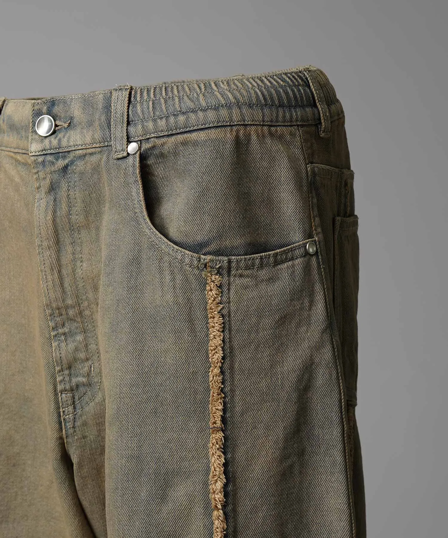 Prime-Wide Denim Shorts