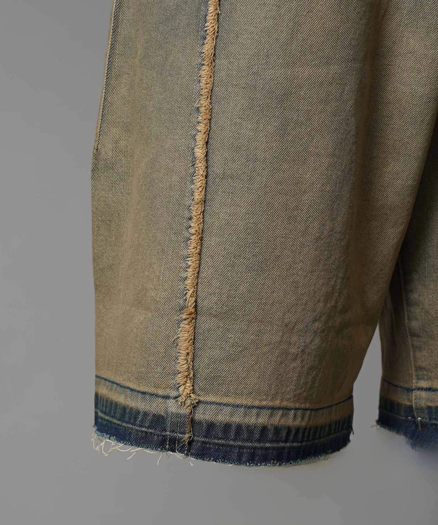 Prime-Wide Denim Shorts