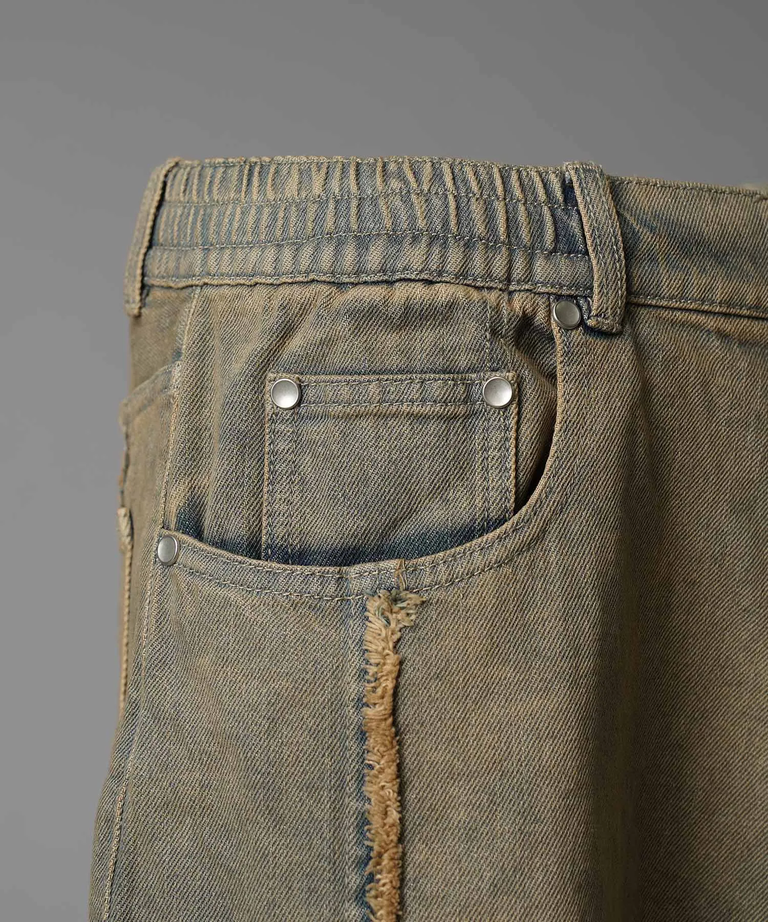 Prime-Wide Denim Shorts