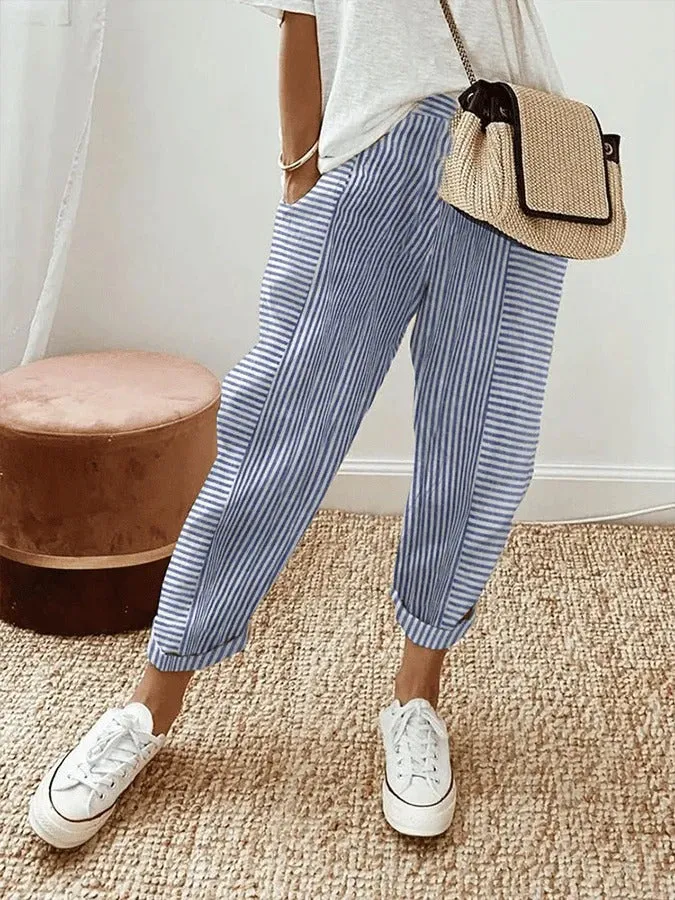 Primrose | Striped Pants