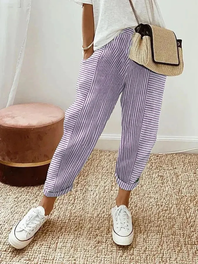Primrose | Striped Pants