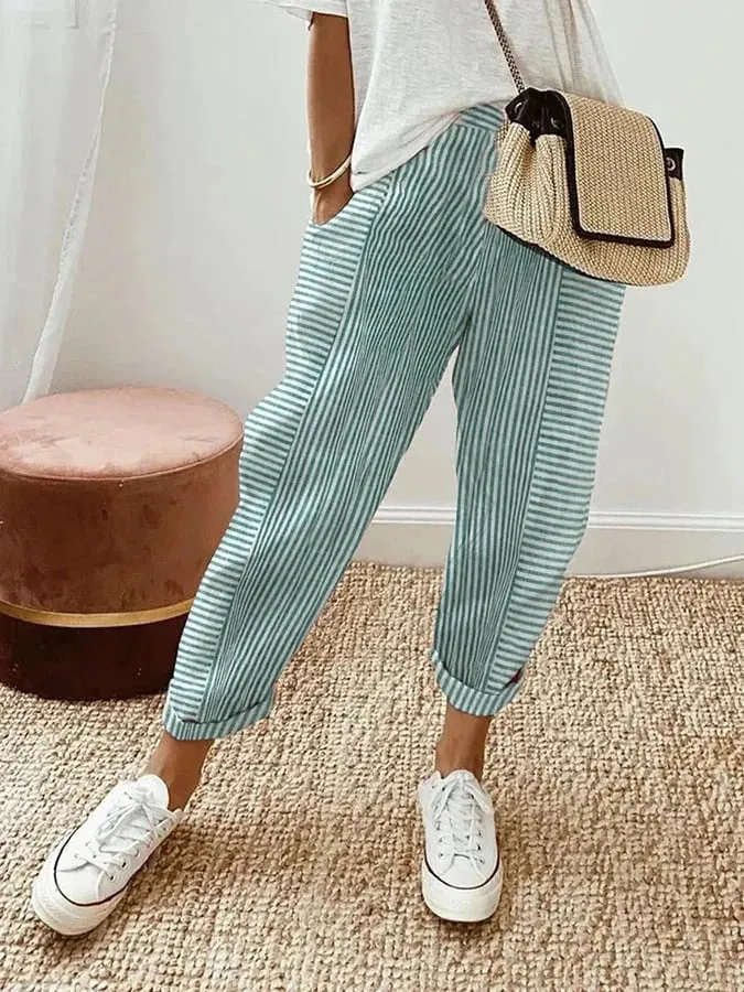 Primrose | Striped Pants