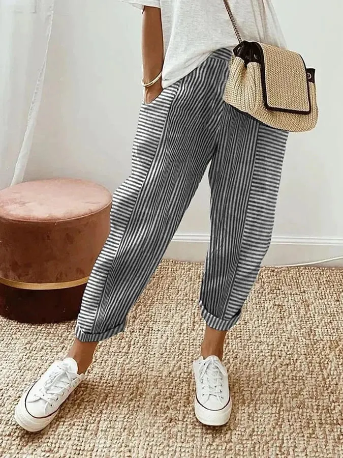 Primrose | Striped Pants