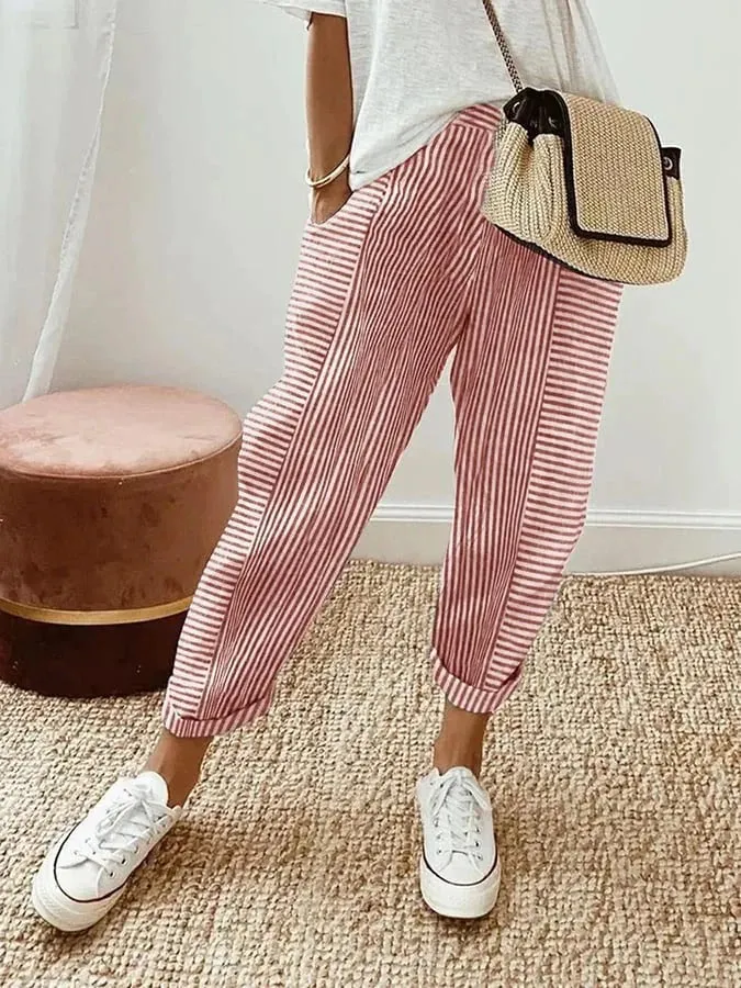 Primrose | Striped Pants