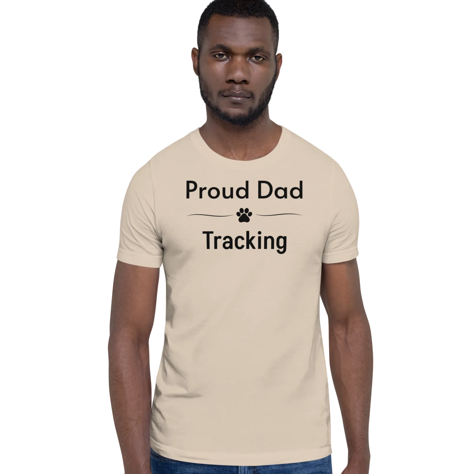 Proud Tracking Dad T-Shirts - Light