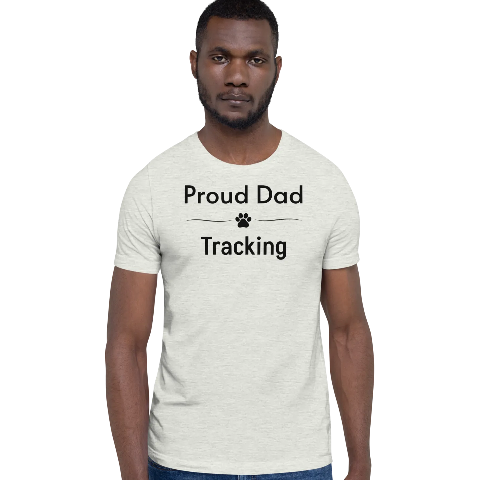 Proud Tracking Dad T-Shirts - Light